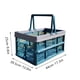 thumbnail image 3 of Cesta de almacenamiento plegable de plástico Yuanzi | Organizador apilable plegable con asas para cocina, despensa, camping y picnic | 44 x 30,5 x 25 cm, 3 of 7