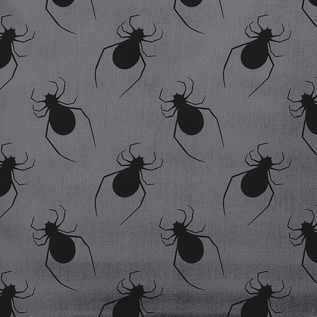 Simply Daisy 20" x 20" Spider Pattern Decorative Throw Pillow, Steel Gray