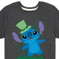 thumbnail image 3 of Disney Lilo & Stitch - St. Patrick's Day - Stitch & Clovers - Toddler & Youth Short Sleeve T-Shirt, 3 of 5