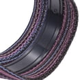 thumbnail image 4 of Accesorios para el cabello: Diademas anchas únicas para mujeres, diademas bohemias extra anchas, diademas gruesas con dientes en color púrpura, 4 of 7