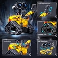 thumbnail image 4 of Set de construcción de robots INSOON 520 piezas con aplicación y control remoto, 4 of 9