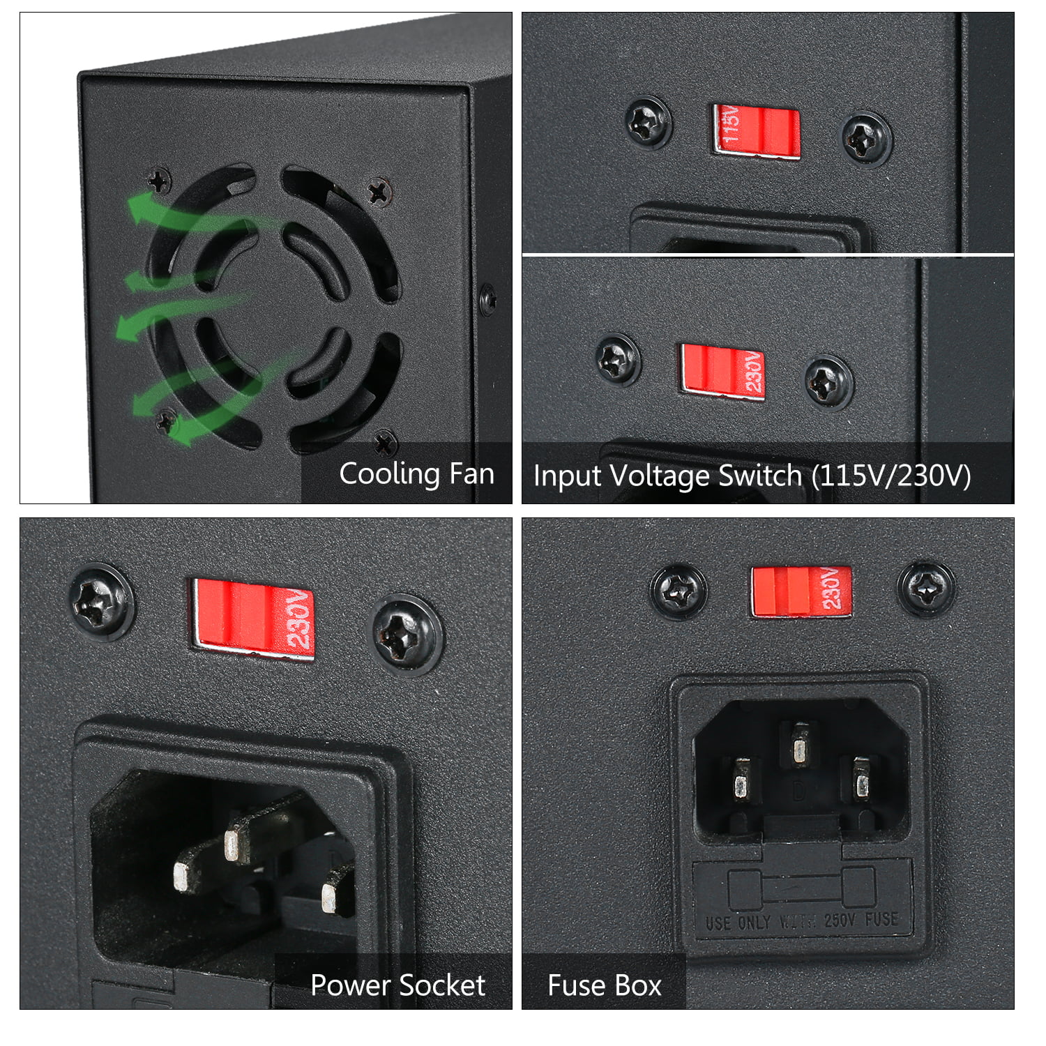 Wanptek DPS305U（30V 5A）Adjustable Switch DC Power Supply 4 Digits 110V  150W 