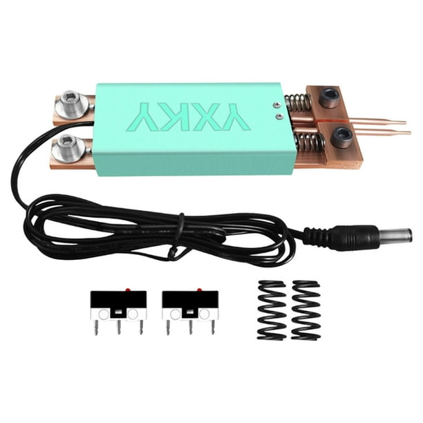 Accesorios para soldador de puntos de mano, accesorios para plancha de acero inoxidable, herramienta para soldar chapas Verde