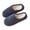 Slippers # Navy, variant on Slip On Slippers for Women Closed Toe Terry Cloth House Shoes Memory Foam Bedroom Scuffs Lightweight Daily Indoor Footwear