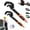 Mix, variant on Self Adjusting Pipe Wrench, 4 in 1 High Carbon Steel Adjustable Wrench, 10 and 15 Inch for Plumbing and Auto Repair