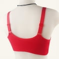 thumbnail image 5 of Training Bra Women Convertible Bra Feature V-Neck Bralette Bra Style W-1692 Red 4XL, 5 of 5