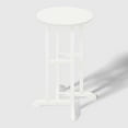 thumbnail image 2 of WestinTrends Outdoor 37" Counter Height HDPE Outdoo Bistro Bar Table, White, 2 of 7