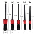 thumbnail image 3 of Brosse Intérieure Extérieure pour Voiture Brosse de Nettoyage Auto Détail Roues Outils, 3 of 8