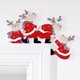 thumbnail image 2 of De La Puerta De Los Alces Adorna La Decoración Del Marco De La Puerta De Madera De La Navidad Para La Decoración De La Navidad Vogacara HA039943-02, 2 of 5