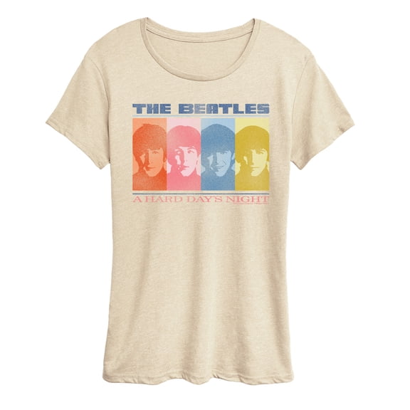 The Beatles - A Hard Day's Night - Women's Short Sleeve Graphic T-Shirt