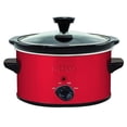 thumbnail image 2 of Nesco® Mijoteuse Ovale Rouge Métallique de 1,5 Pinte, 2 of 4