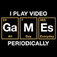 thumbnail image 2 of Men's Lost Gods I Play Video Games Periodically Graphic T-Shirt Big & Tall, 2 of 4