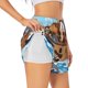 thumbnail image 1 of Balery Animals on Noah's Ark Pantalones cortos deportivos para mujer con forro y dos bolsillos, elásticos, para entrenamiento, gimnasio, yoga-Small, 1 of 7
