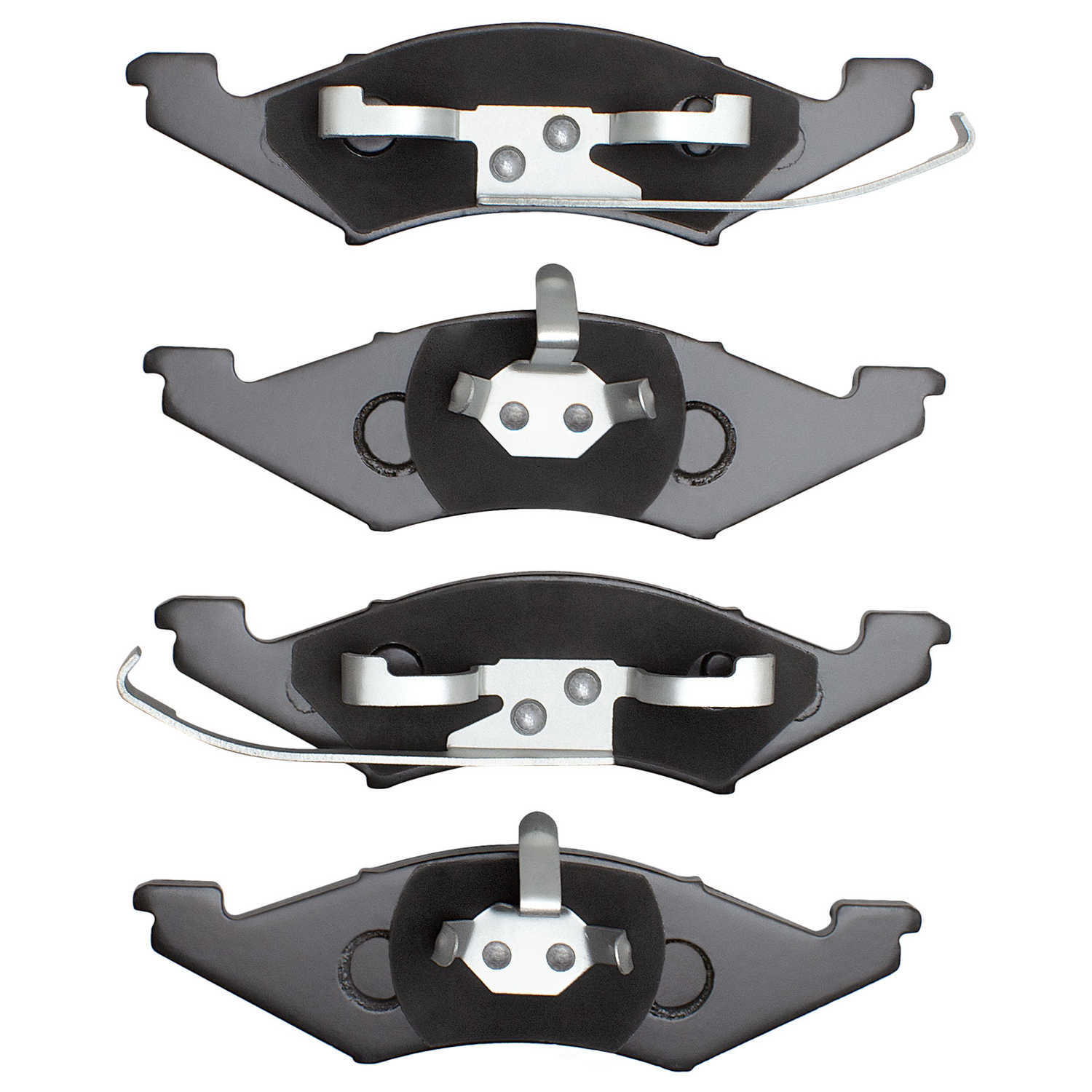 Dynamic Friction Company 1551-0257-00 DFC 5000 Advanced Brake Pads - Semi Metallic - OE Equivalent