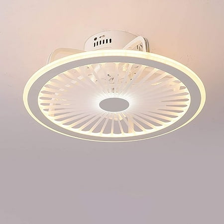 

MIDUO Modern Ceiling Fan Light LED Chandelier With Remote Control