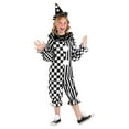 thumbnail image 1 of Girl's Giddy Gothic Clown Costume, 1 of 6