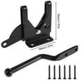 thumbnail image 2 of POINTERTECK Gate Latch Self Locking Heavy Duty Gate Catch Weather Resistant Security Door Lock Automatic Gravity Lever Door Latch with Screws for Garden Gate Fence Gate Wood Gate, 2 of 8