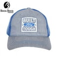 thumbnail image 5 of Ford Built Tough Grey/Blue Mesh Back Auto Hat Cap, 5 of 5