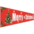 thumbnail image 1 of Toystoory Cartel de Navidad para el hogar, comedor, valla, ventana, terraza, bandera colgante, fiesta, Festival, decoración de Año Nuevo, adorno colgante Kits de decoración para fiestas 296*48cmM07 Toystoory HA068108-07B, 1 of 6