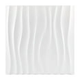 thumbnail image 2 of Elegant Design 3D Wall Panel 3D Effect Wall Sticker Modern Style Versatile Decoration Waterproof Material Easy To Clean White Smile Home, 2 of 7