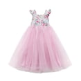 thumbnail image 4 of Nouvelle Robe de Demoiselle d'Honneur en Dentelle Robe de Princesse pour Fête Bal Demoiselle d'Honneur Robe Longue Formelle, 4 of 5