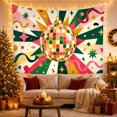 thumbnail image 3 of Stylized Disco Ball With As, Mystical Fantasy for Space Lovers, Galaxy Room Decor Statement Accent, Housewarming Gift, Tapestry Wall Hanging for Bedroom and Dorm, 3 of 7