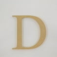 thumbnail image 1 of Package of 1, "D" 8 Inch X 3/4" MDF Letters In The Times New Roman Font | Thick | Upper Case For Art & Craft Project, Made in USA, 1 of 1