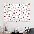 thumbnail image 2 of Xecao Ladybug With Dandelion Print Tapestry, Wall Hanging Room Funny Decor, Backdrop Room Decor for Bedroom Living Room dormitory, 2 of 8
