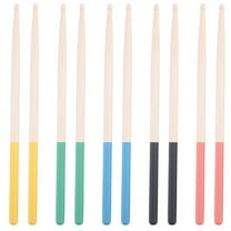 5 Pairs/Set 7A Maple Drum Sticks For Kids/Children, Fit For All Drum Sets Drum Accessories Multi Color