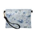 thumbnail image 3 of Versatile Women's Clutch - Waterproof PU Leather with Magnetic Closure and Detachable Strap Exquisite Blue Peony Design, 3 of 7
