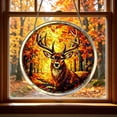 thumbnail image 6 of AZXY Deer Acrylic Suncatcher Window Hanging, 7.87 Inch Stained Glass Art Ornament, Crystal Sun Catcher Indoor Outdoor Garden Patio Wall Decor Gift, 6 of 6