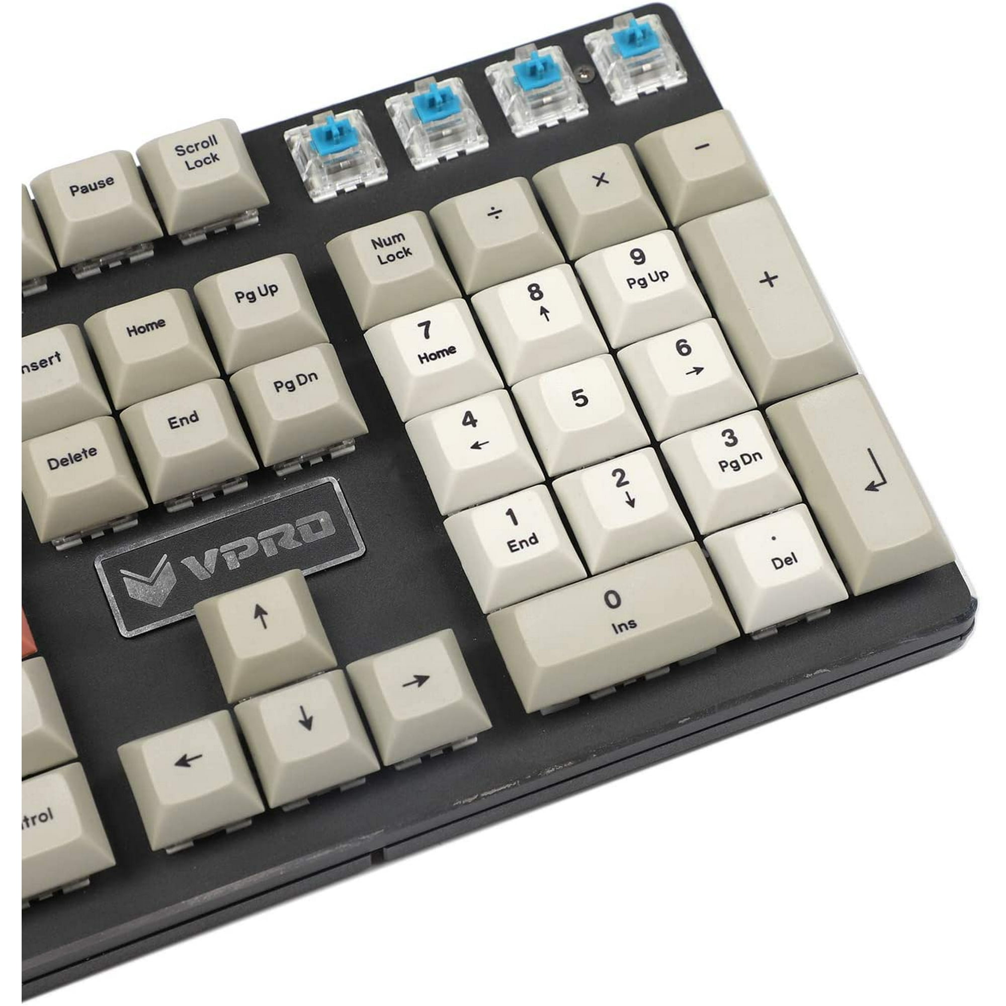 YMDK 125 DSA Dye Sub 9009 Retro PBT Full Keyset for MX Mechanical YMDK 125 DSA Dye Sub 9009 Retro PBT Full Keyset for MX Mechanical