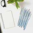 thumbnail image 6 of HengDidi 5-Piece ST Tip Fine Point Push-Action Pens Quick-Dry Ink Replaceable Refills for Office Marking & Note Organization (Multiple Colors), 6 of 6