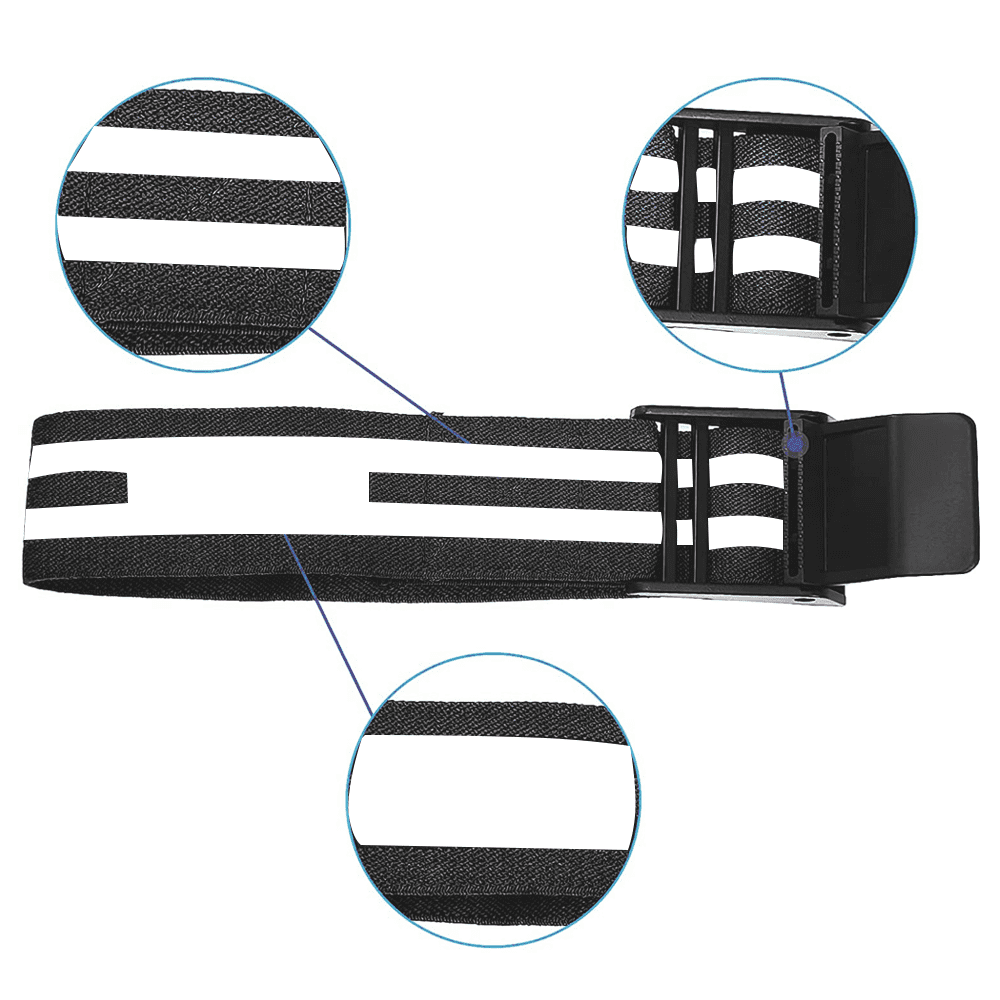 Booty Bands, Blood Flow Restriction Bands for Women/Men, Adjustable BFR Training Bands for Glutes & Hip Building, Occlusion Resistance Bands for Exercising Butt, Squat, Thigh, Arms