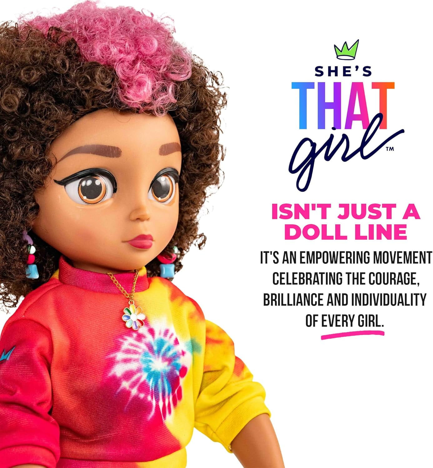 She's That Girl Doll  Nova 18 Inch Soft Body Dolls with Modern Style and Accessories Ages 6+