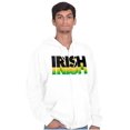 thumbnail image 5 of St Patricks Day Irish Green Gradient Zip Up Hoodie Men's Women's Brisco Brands S, 5 of 6
