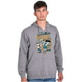 thumbnail image 3 of Cool Fighting Popeye Hard Knock Life Men Big & Tall Zip Hoodie Brisco Brands 4X, 3 of 5