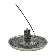 DharmaObjects Large 3 In 1 Tibetan Ganesh Incense Holder Burner 6" Diameter