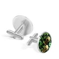 thumbnail image 3 of Saint Patrick's Day Elegant Mens Cufflink Set for Formal Attire - Stainless Steel Shirt Cufflinks for Wedding and Business Events, 3 of 6
