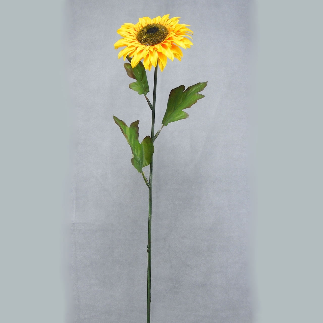3 Pcs, 32 Inch Tall Artificial Long Stem Sunflower One Bloom (5" Wide