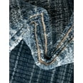 thumbnail image 4 of Unique Loom Gemstone Collection Area Rug - Topaz (3' 3" Round Blue/Navy Blue), 4 of 7