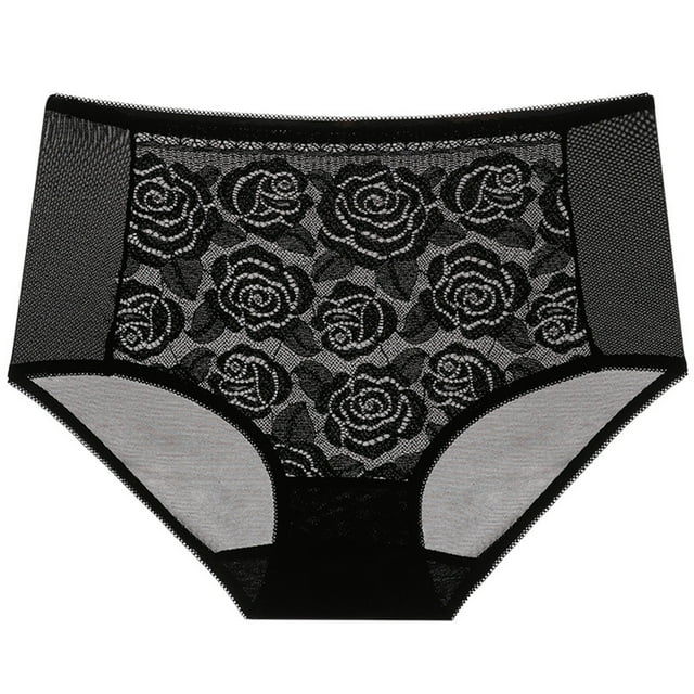 Soki Culottes pour Femmes Taille Haute en Dentelle Bikini