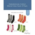 thumbnail image 2 of MeMoi Kaleidotones Crew 3 Pair Pack, 2 of 9