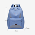 thumbnail image 2 of JFBUJC Sac à Dos Scolaire pour Élèves de Primaire 2-5 Ans Protection de la Colonne Vertébrale, 2 of 4