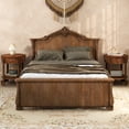 thumbnail image 2 of Gymax 2PCS Nightstand w/ Shelf & Wood Grains Drawer Round End Table for Living Room, 2 of 10