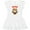 AA-White, variant on Inktastic Pug Dog Gifts Gift Baby Girl Dress