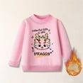 2024 Cute Outfits, Children's Sweater with Thick Crewneck and 2024 New
