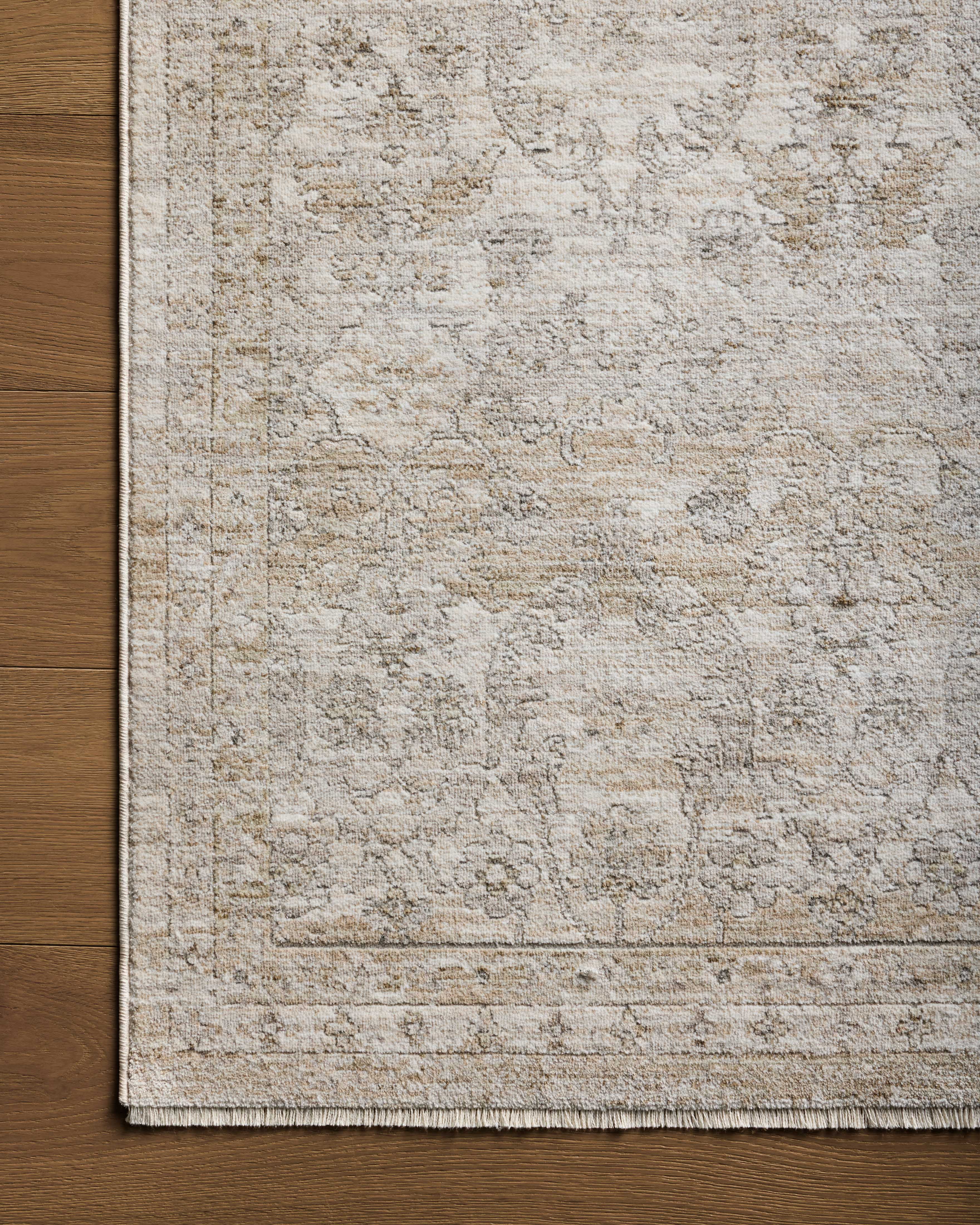 Loloi Tabitha Ivory / Khaki 3'-9" x 5'-9" Accent Rug