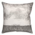 thumbnail image 2 of Creative Products Abstract Gray Horizon 18x18 Spun Poly Pillow, 2 of 3
