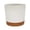 White, variant on Miretho Green Pot Indoor and Outdoor Flower Pot with Drainage Holes and Saucer Home Garden Modern Decor Flower Pots for Succulents,White,6.5"
